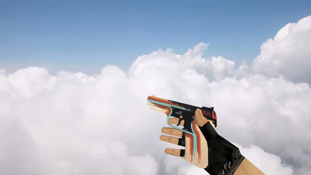 Скриншот Модель «Five-Seven Дань прошлому» для CS 1.6