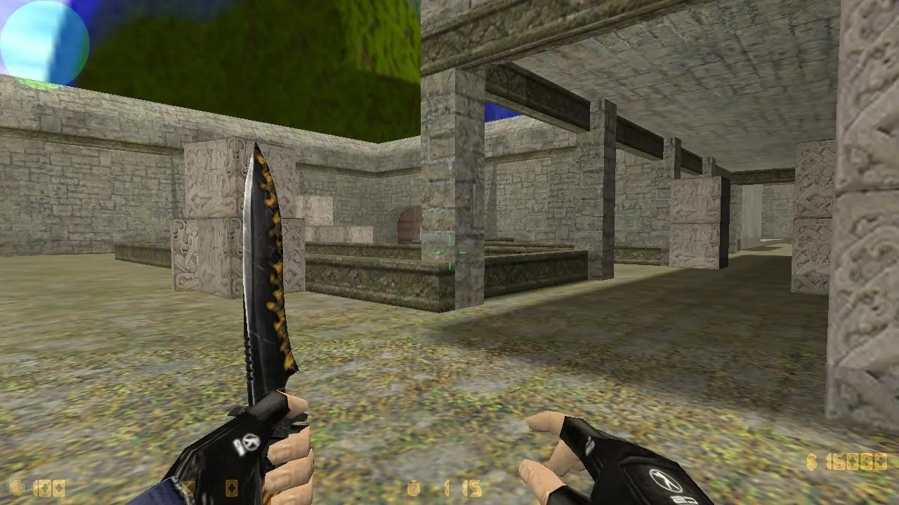 Скриншот  Карта de_aztec_2012 для CS 1.6: разбор точек, заходов, .nav для ботов и настройки сервера