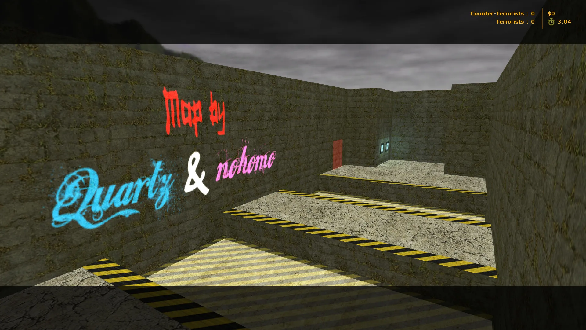 Скриншот  deathrun_qn_wild_b1 для CS 1.6: карта Deathrun, точки, маршруты, .nav и оптимизация