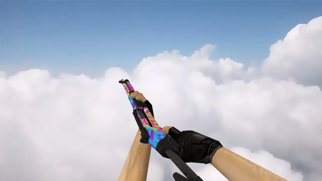 Скриншот XM1014 | Целую-обнимаю (XOXO) для CS 1.6 – Модели оружия