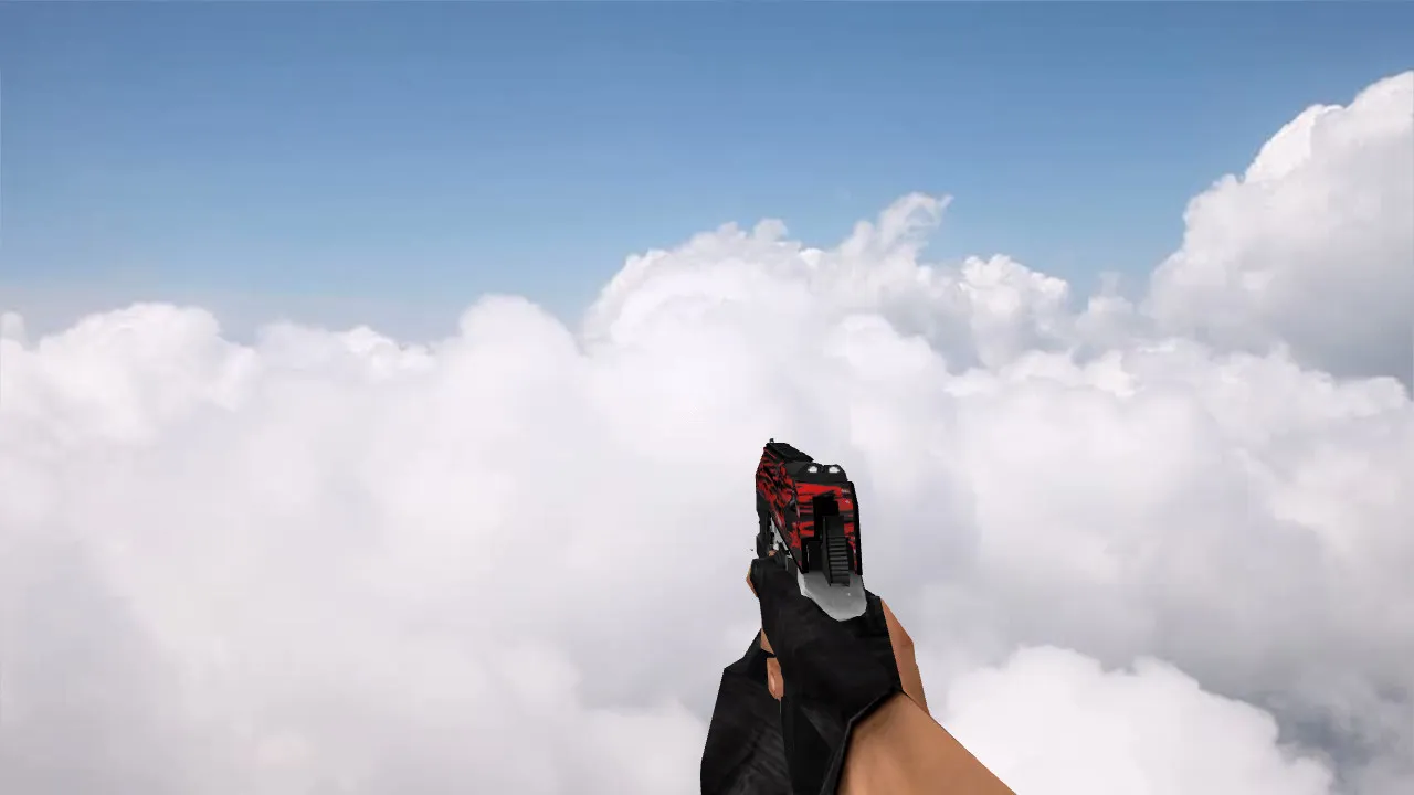 Скриншот Модель «Deagle Red Tiger» для CS 1.6 | Уникальный скин