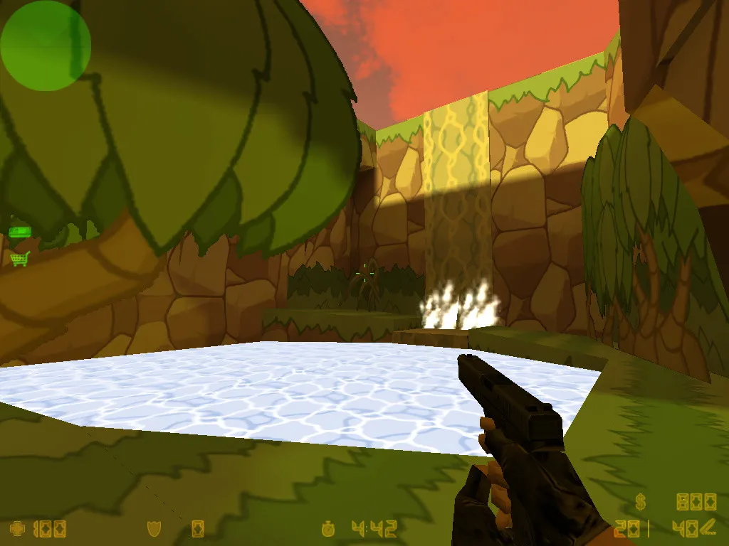 Скриншот de_comicpirates — DE карта для CS 1.6: тактика за CT/T, точки, .nav, оптимизация и настройки