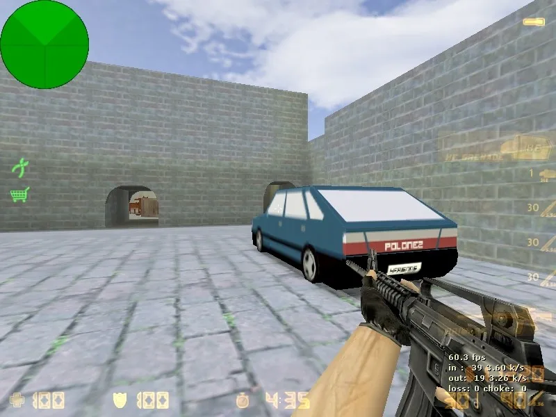 Скриншот  Карта «7lep» для CS 1.6: тактические точки, баланс сторон, .nav и оптимизация под стабильный FPS