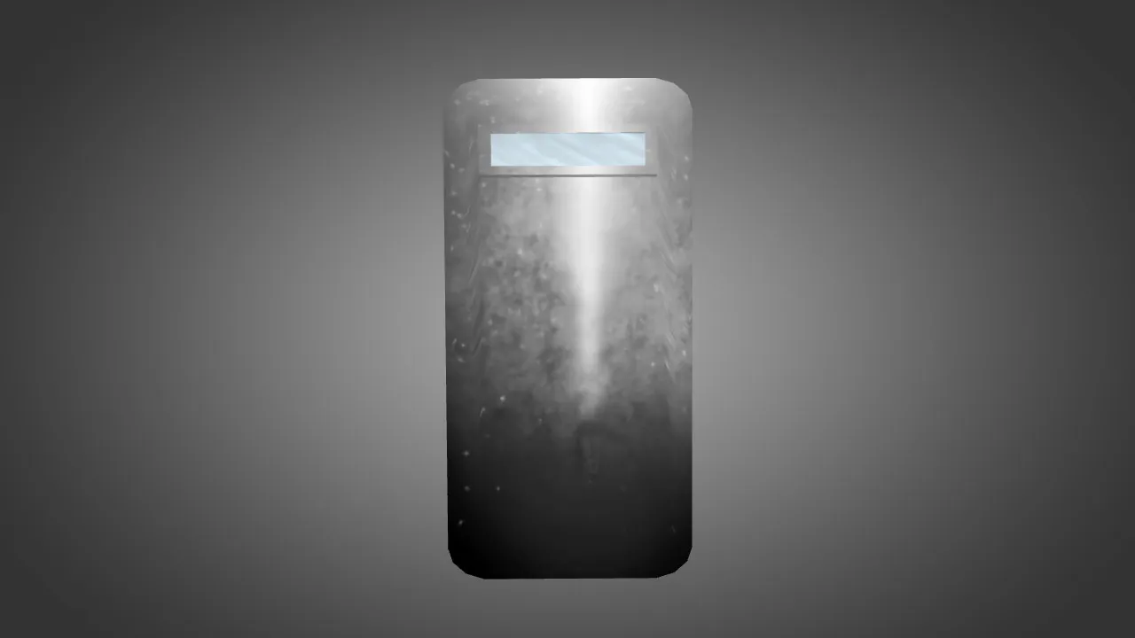 Скриншот Модель «Clean Silver Shield» для CS 1.6: v_/p_/w_ файлы, звуки, анимация осмотра и текстуры