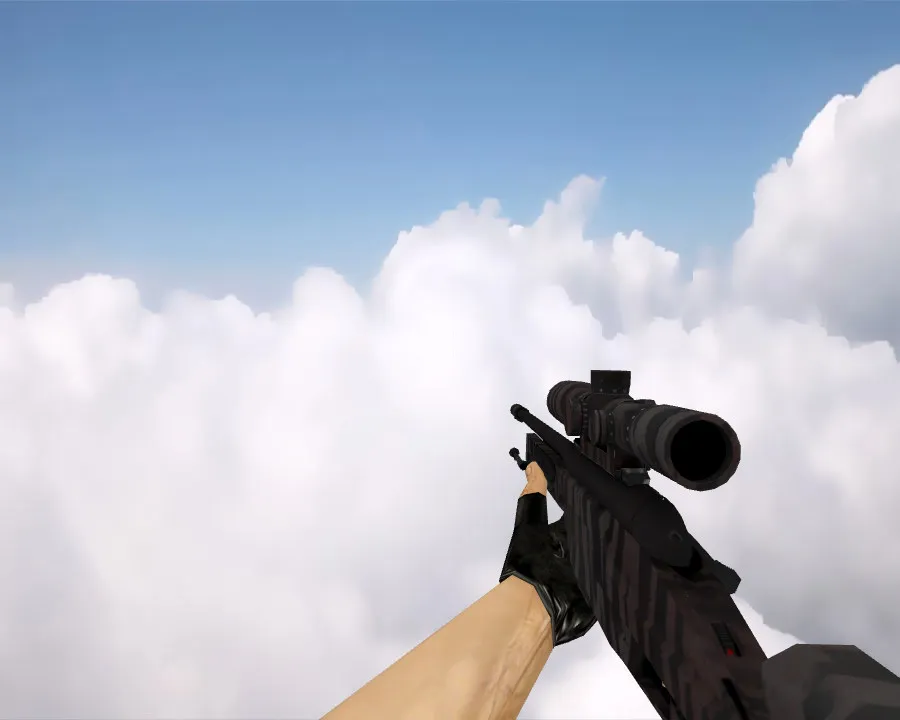 Скриншот SSG 08 | Жертва (Prey) для CS 1.6 - Оружие с уникальным дизайном