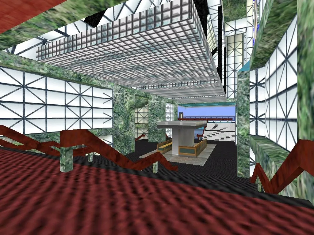 Скриншот Карта convention_center для CS 1.6: тактика за CT/T, точки, .nav и оптимизация wpoly/epoly