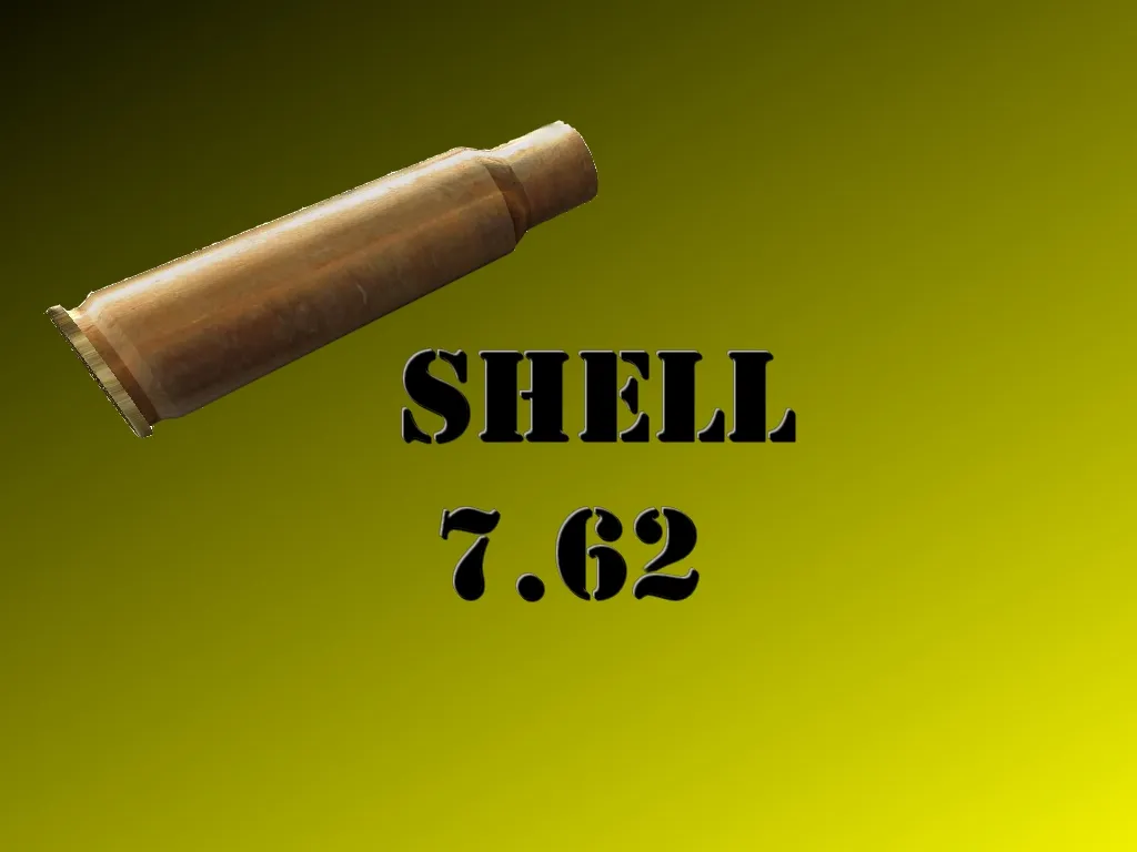 Скриншот Модель «Shell 7.62» для CS 1.6: v_ и p_ файлы, звуки выстрела, анимация осмотра, качество текстур