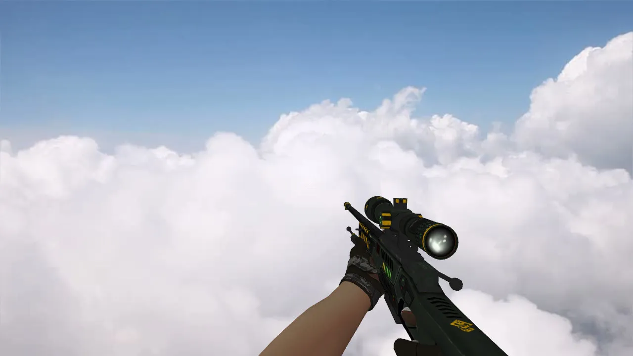 Скриншот Модель AWP Phobos v2 для CS 1.6: Качество и уникальность