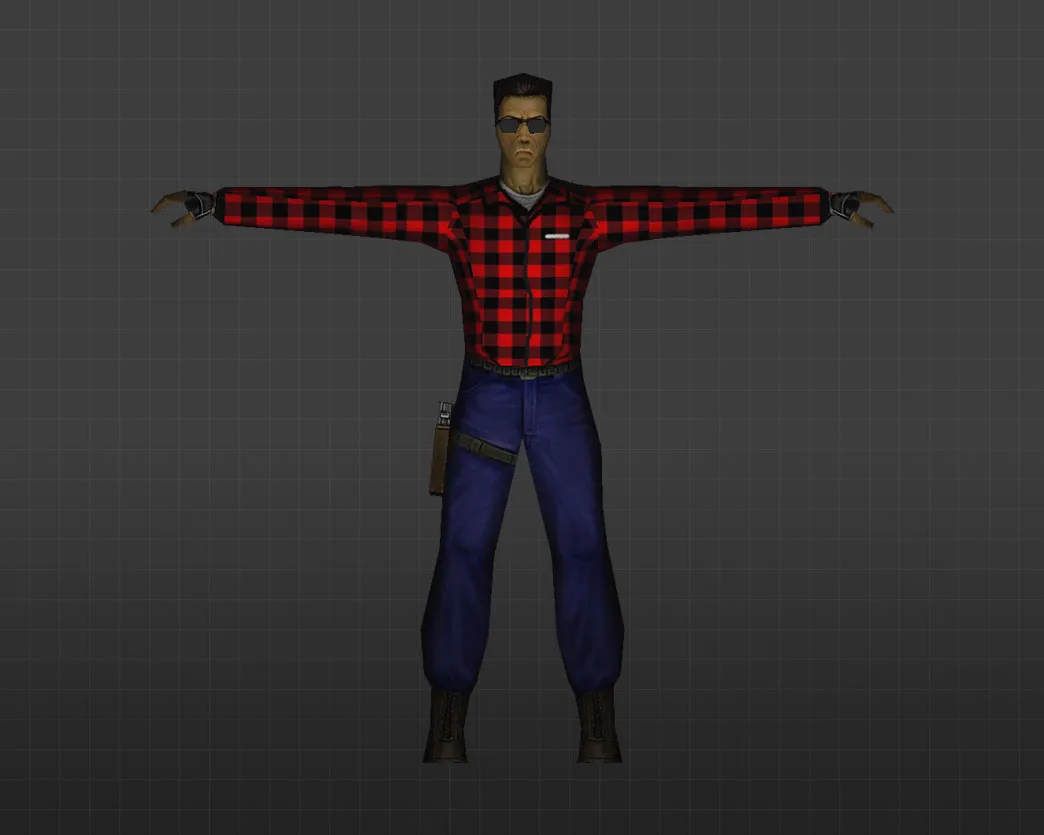 Скриншот Модель «Стильный террорист» для CS 1.6 — Уникальный скин для игроков