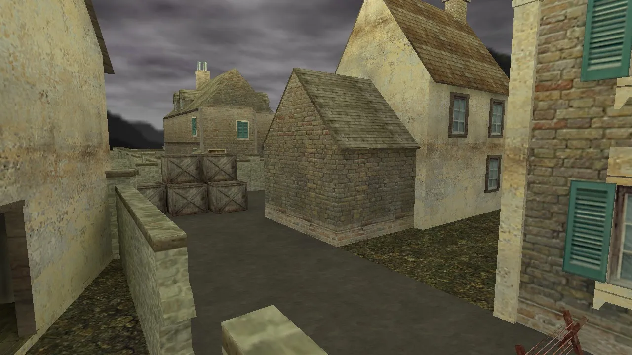 Скриншот de_cod_burgundy — DE карта для CS 1.6: точки, раунды, .nav и оптимизация wpoly/epoly