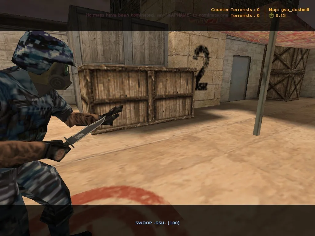 Скриншот  Карта gsu_dustmill для CS 1.6 - Особенности и Тактики