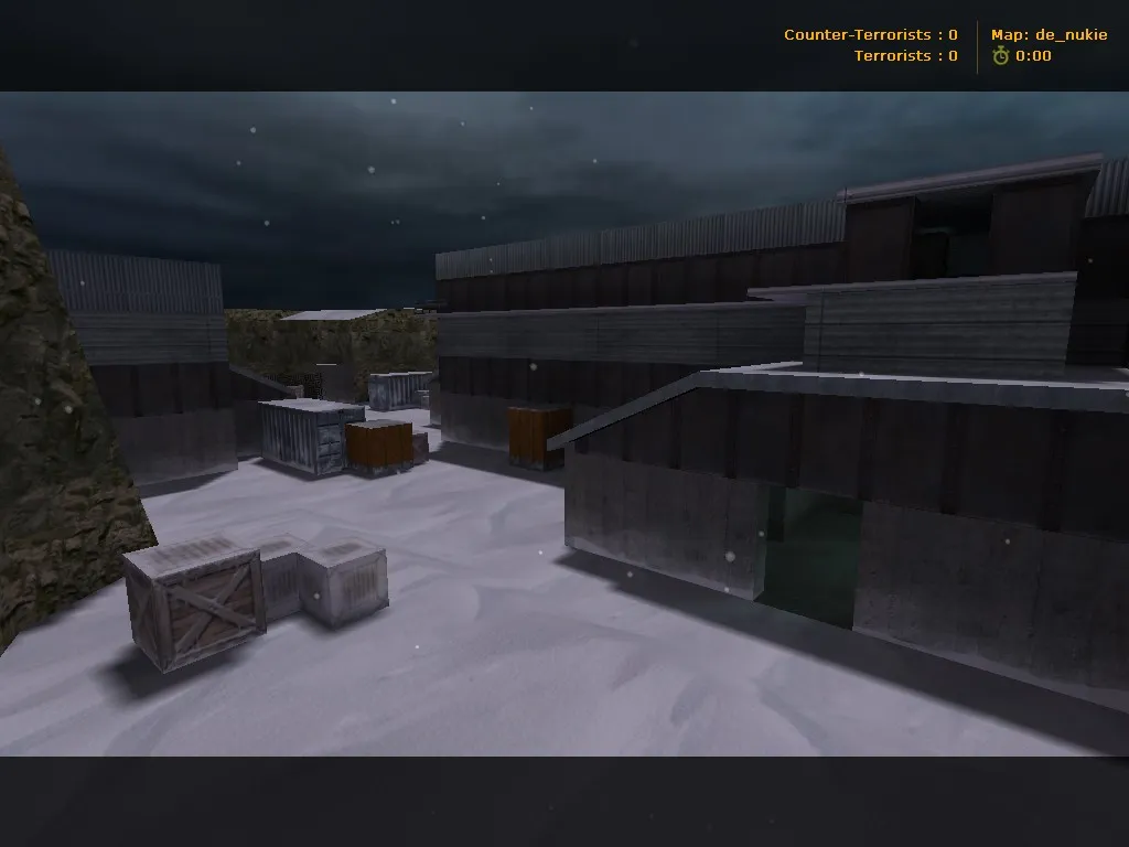 Скриншот  Карта de_nukie для CS 1.6: тактика и особенности