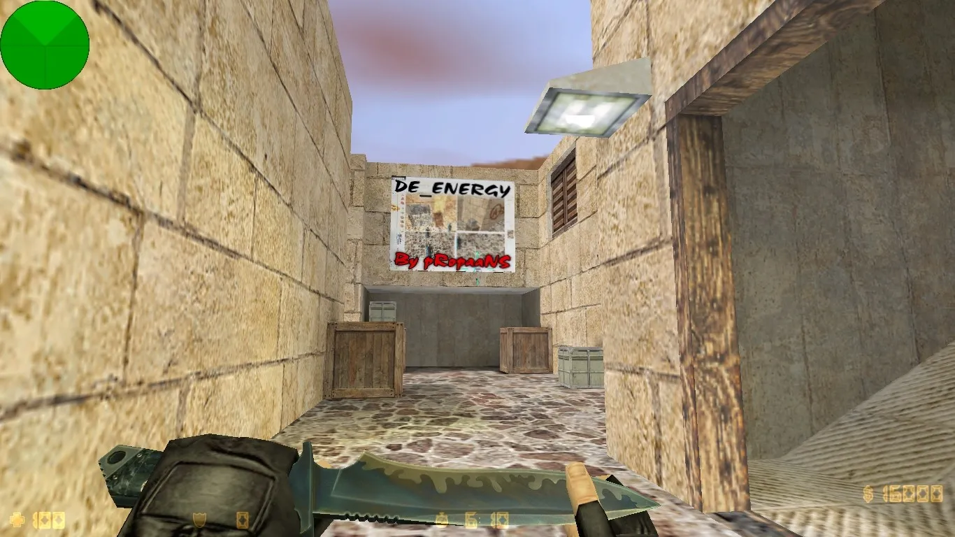 Скриншот  de_energy для CS 1.6: точки, маршруты, .nav для ботов, оптимизация и советы по настройке