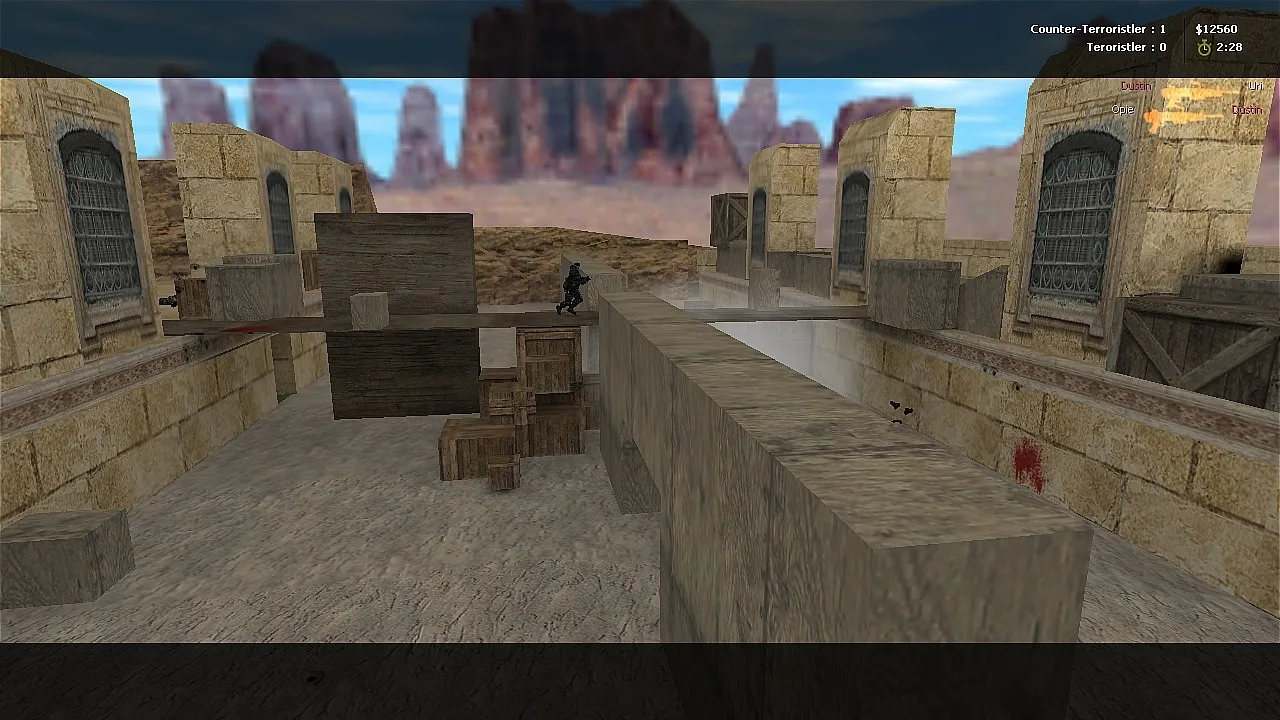 Скриншот Карта de_noyan для CS 1.6 - тактический шутер в действии