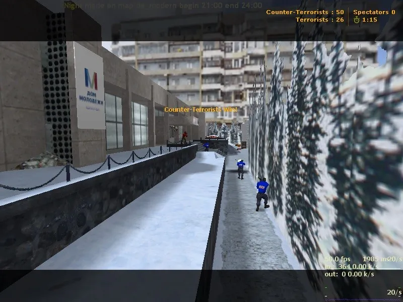 Скриншот  Карта de_modern для CS 1.6: Тактические возможности и оптимизация