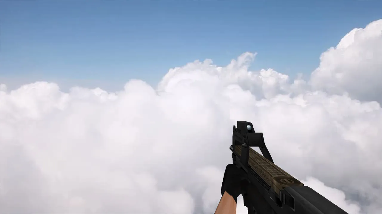 Скриншот  HD пак моделей оружия для CS 1.6: v_ п_, w_ модели, звуки, анимация осмотра и качество текстур