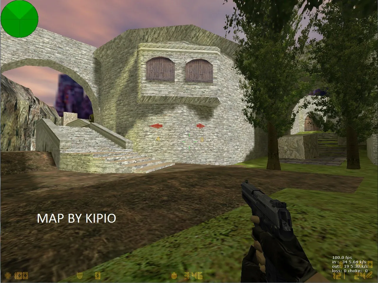 Скриншот Карта «de_aztecka» для CS 1.6