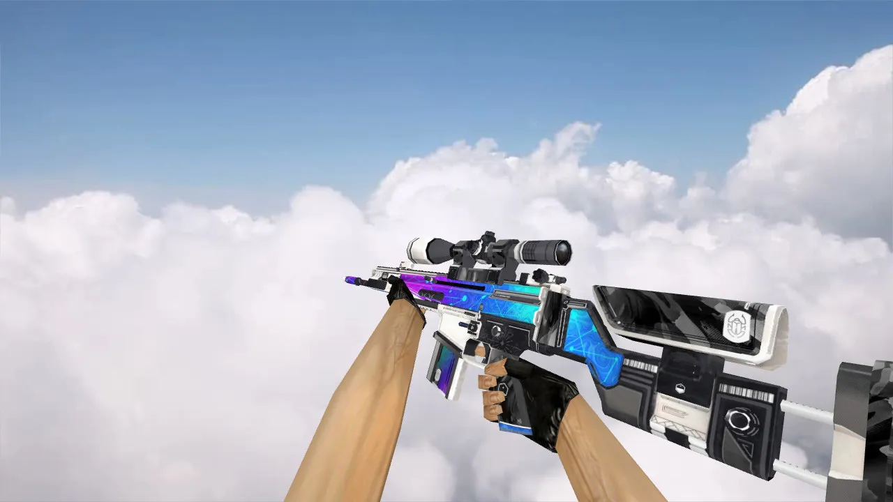 Скриншот Модель SCAR-20 Pathfinder для CS 1.6 - Загрузите и играйте