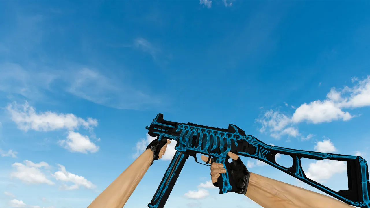 Скриншот Модель UMP-45 «Облучение» для CS 1.6: Подробное описание
