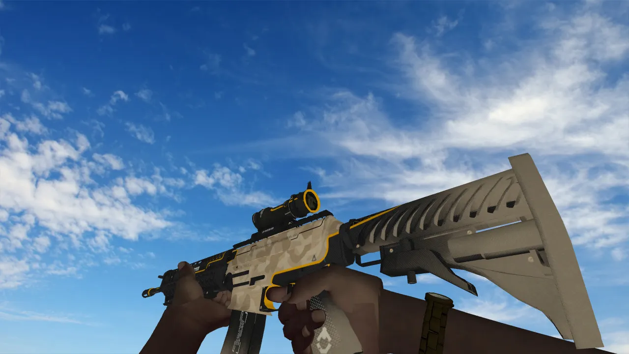 Скриншот  Пак моделей оружия «Пиратские руки» для CS 1.6: v_, p_, w_ модели, звуки, анимация осмотра, текстуры и настройка