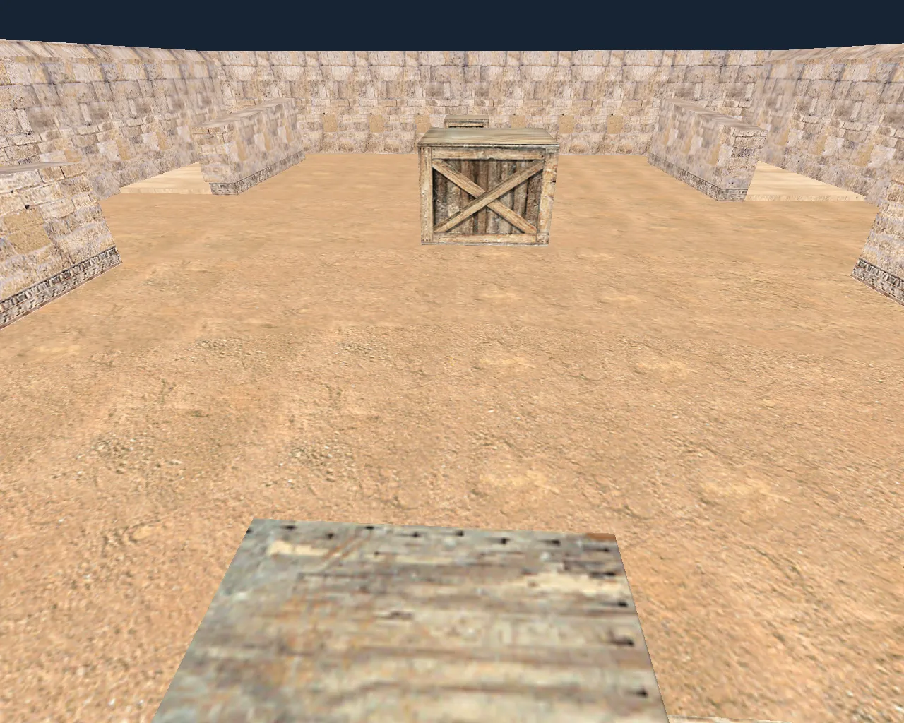 Скриншот  aim_elites для CS 1.6: карта для тренировки прицела, точек и раундов на скорость