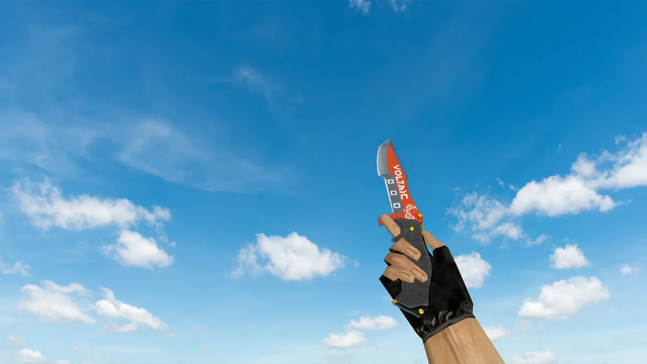 Скриншот  Пак моделей оружия «Кровавый спорт» для CS 1.6: v_ p_ w_ модели, звуки, анимация осмотра