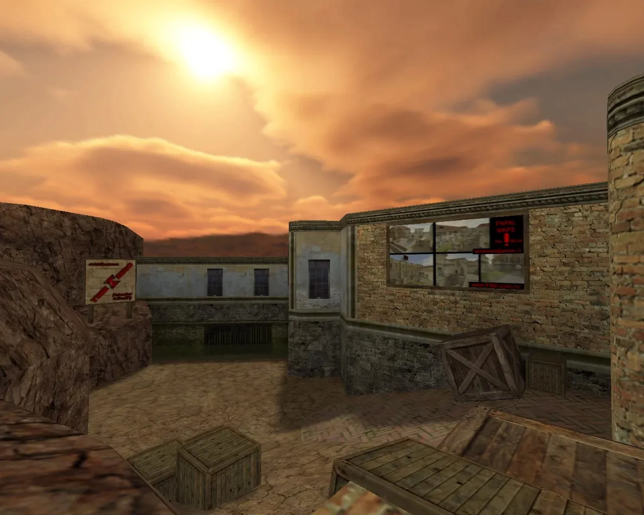 Скриншот  de_5death для CS 1.6: тактики за CT/T, точки, .nav для ботов и оптимизация карты