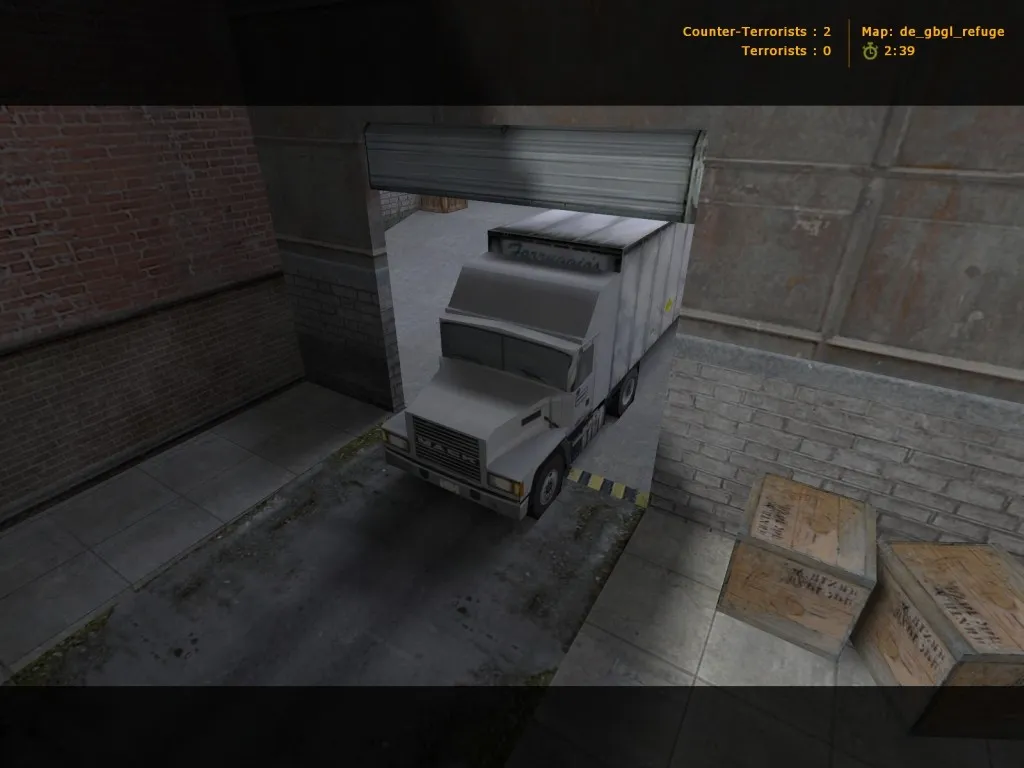 Скриншот  de_gbgl_refuge — DE карта для CS 1.6: баланс сторон, точки, .nav и оптимизация wpoly/epoly