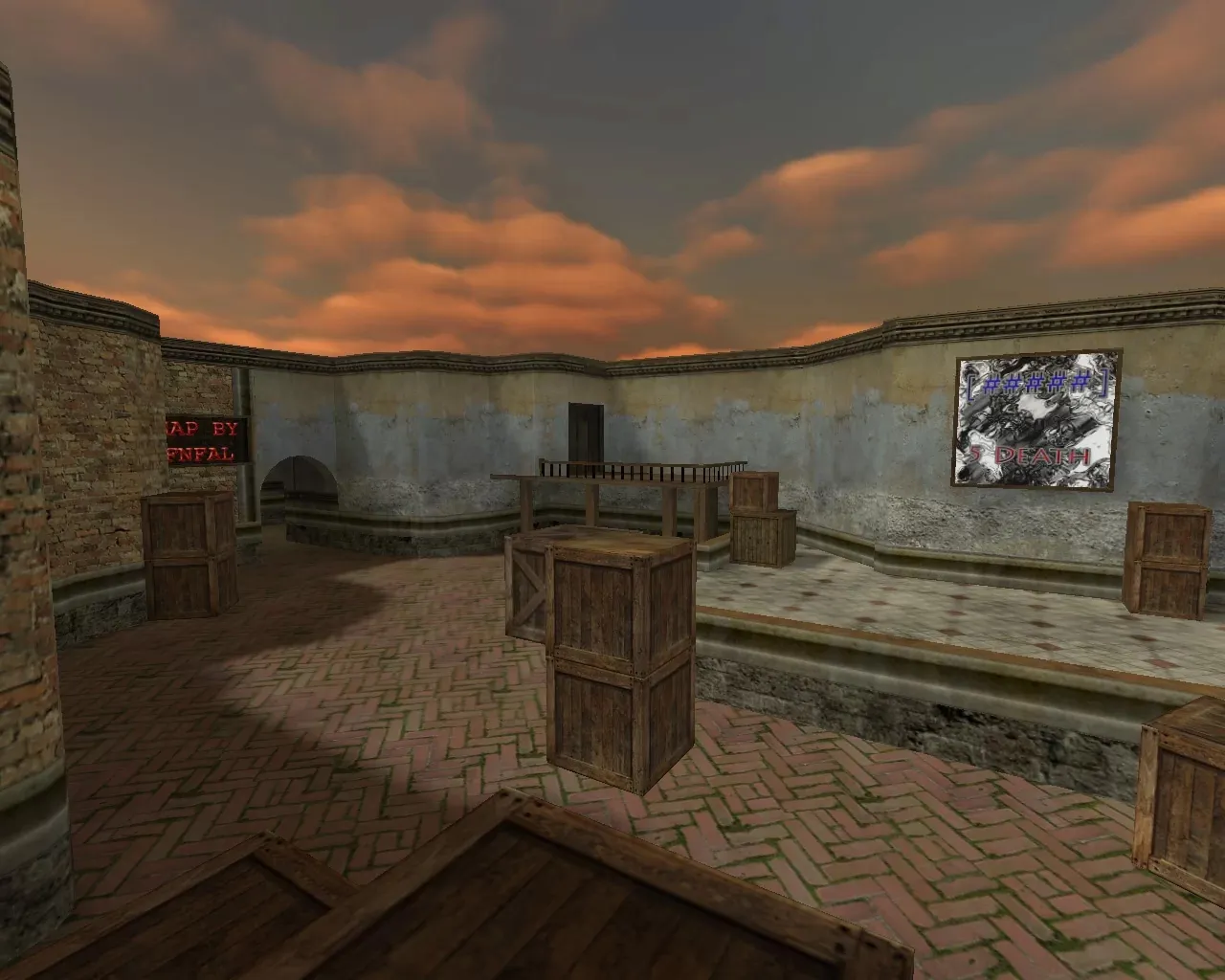 Скриншот  de_5death для CS 1.6: тактики за CT/T, точки, .nav для ботов и оптимизация карты