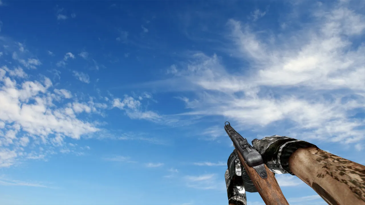 Скриншот Модель «ППШ-41» для CS 1.6 - Погружение в атмосферу войны