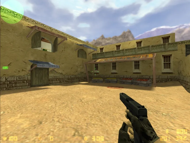 Скриншот  Карта de_wastetown для CS 1.6 - Тактические возможности и оптимизация