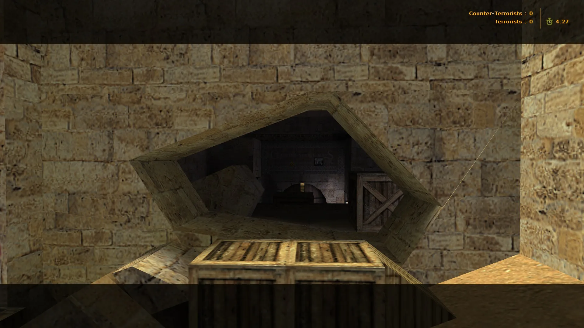 Скриншот  Карта «!dan!dust» для CS 1.6: тактика за Т и КТ, точки, оптимизация, .nav и конфиг