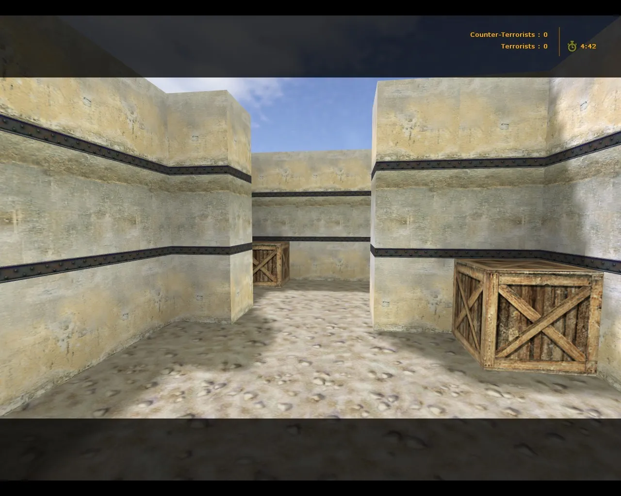 Скриншот  Карта de_hunt для Counter-Strike 1.6: Тактика и особенности