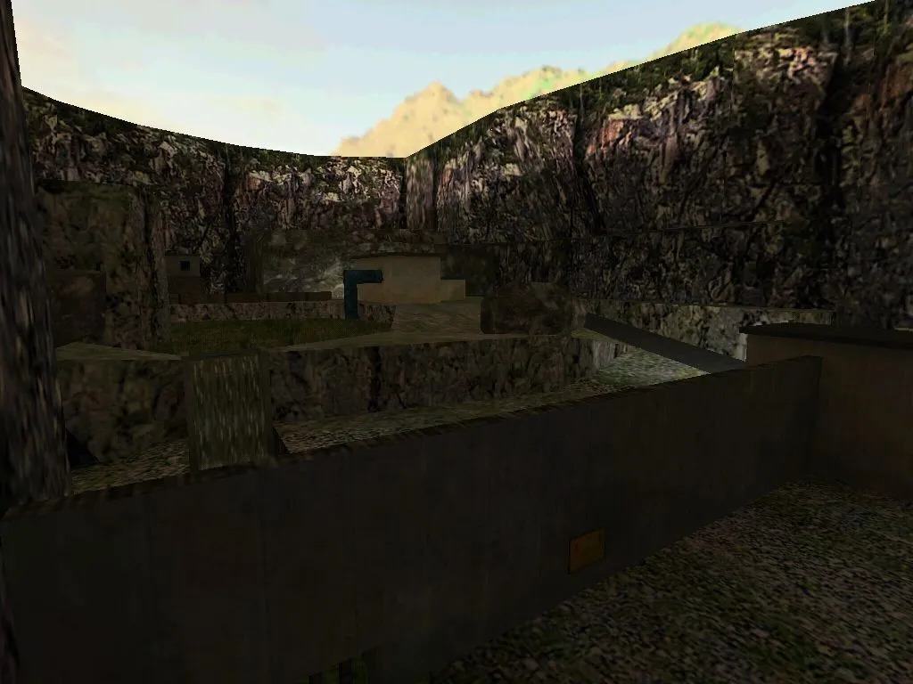 Скриншот  Карта de_sunrise для CS 1.6 - Тактические возможности и детали