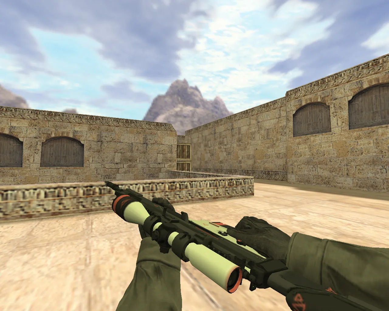 Скриншот Модель SCAR Сайрекс для CS 1.6 - Качество и Точность