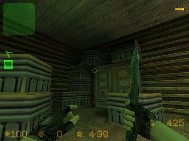 Скриншот Карта de_small_village для CS 1.6 - Тактическая точка для боев