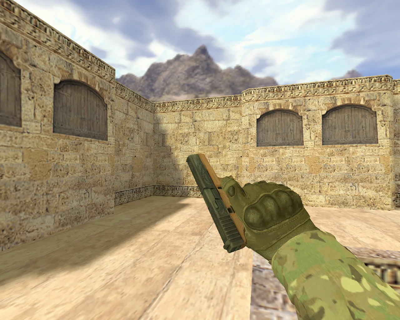 Скриншот Модель Glock Королевский легион для CS 1.6 - Идеальное оружие для игры