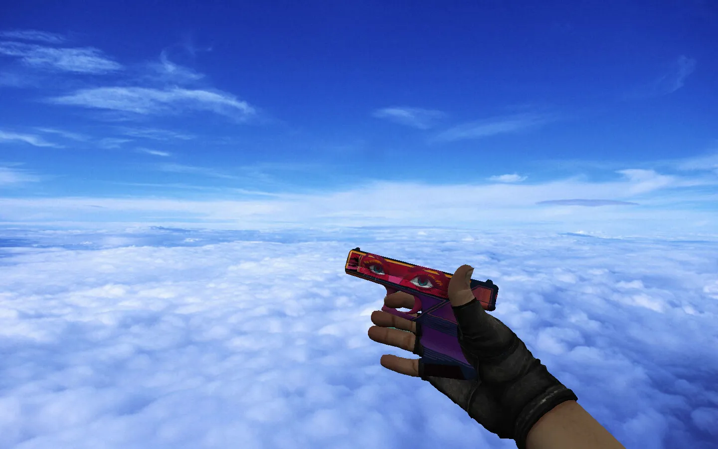 Скриншот Fracture Case пак для CS 1.6: v_/p_/w_ модели, звуки, анимация осмотра и набор скинов оружия