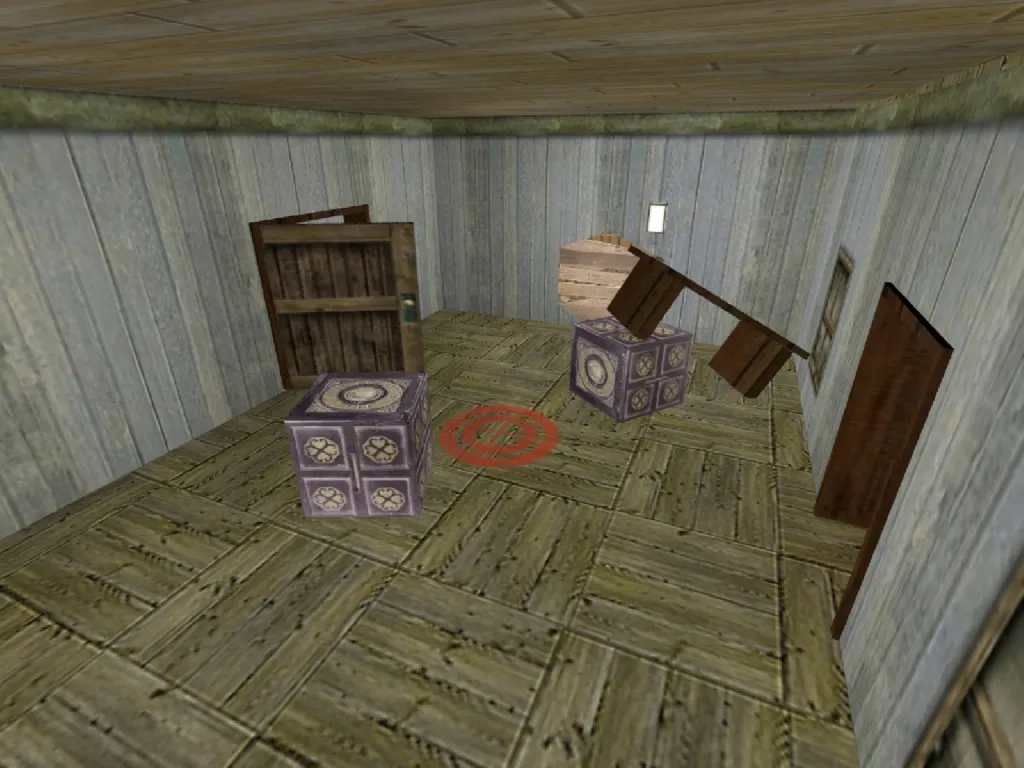 Скриншот  Карта de_wanted для CS 1.6: Тактика и особенности