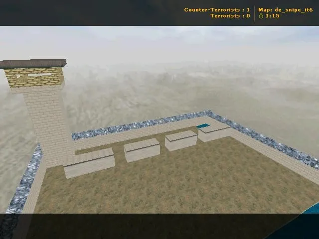 Скриншот  Карта de_snipe_it6 для CS 1.6 - Тактический бой на высоте