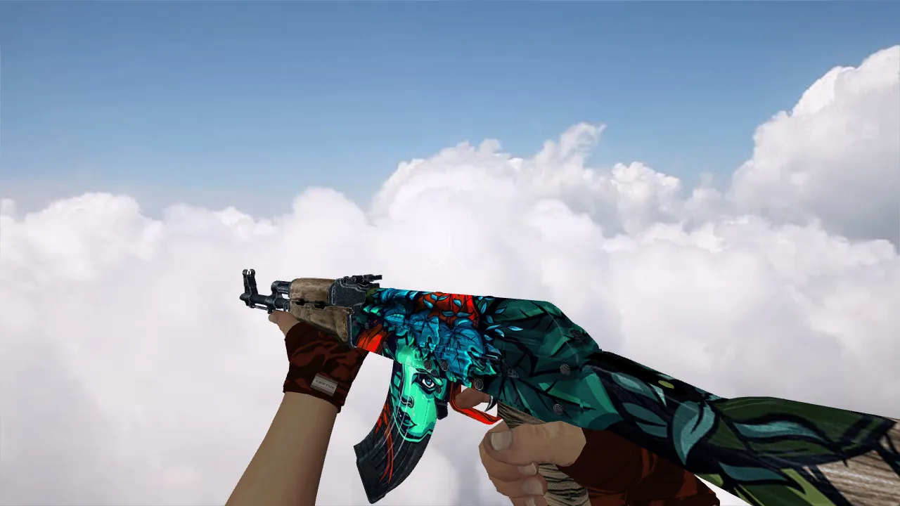 Скриншот Модель «AK-47 Cursed Ivy» для CS 1.6 - Скачай сейчас