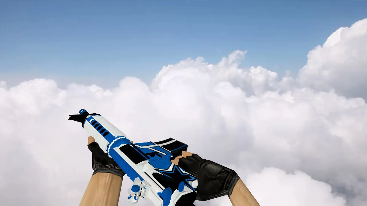 Скриншот Модель «M4A4 Velocity» v_ модель и звуки для CS 1.6: осмотр, текстуры, качество и анимация