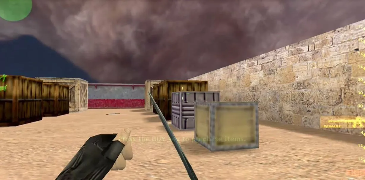 Скриншот  de_explosives карта для CS 1.6: баланс сторон, точки, .nav, оптимизация wpoly/epoly