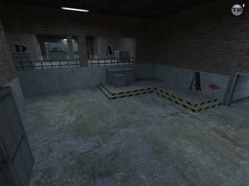 Скриншот  css_crane — DE карта для CS 1.6: точки, спавны, тактика T и CT, .nav и оптимизация