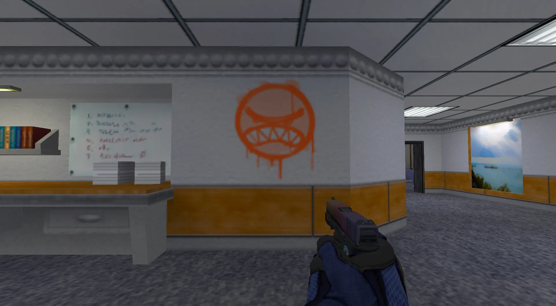 Скриншот Граффити «Вредина» для CS 1.6 - Вдохните жизнь в ваши карты