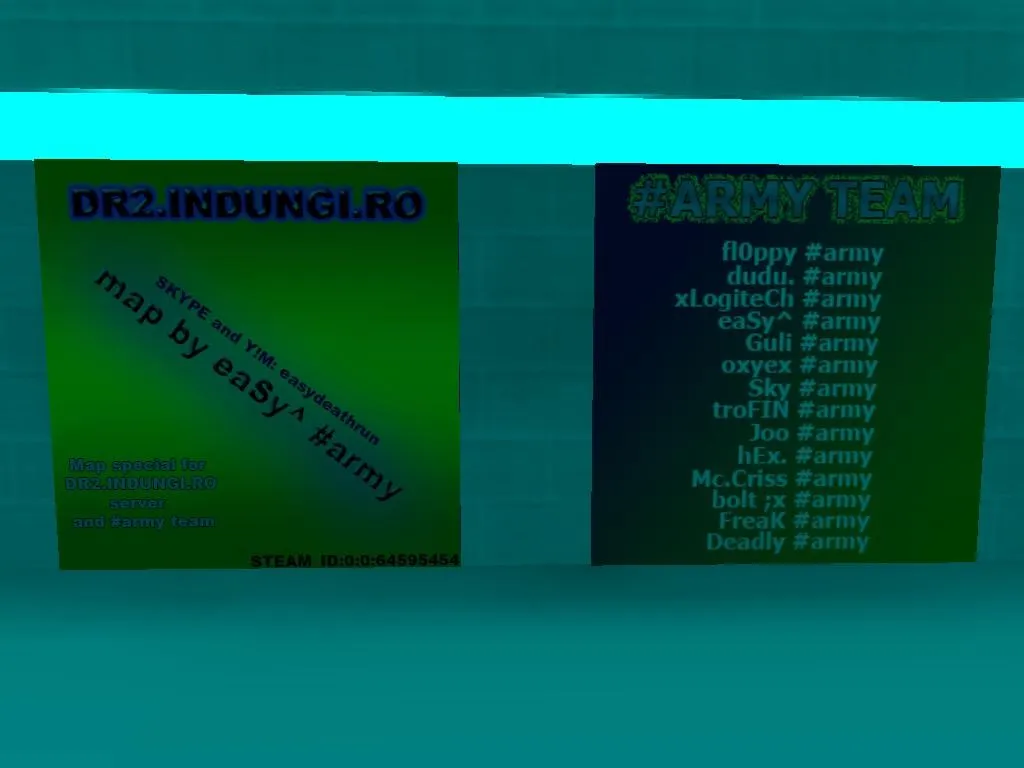 Скриншот Карта «deathrun_army_blue_beta1» для CS 1.6