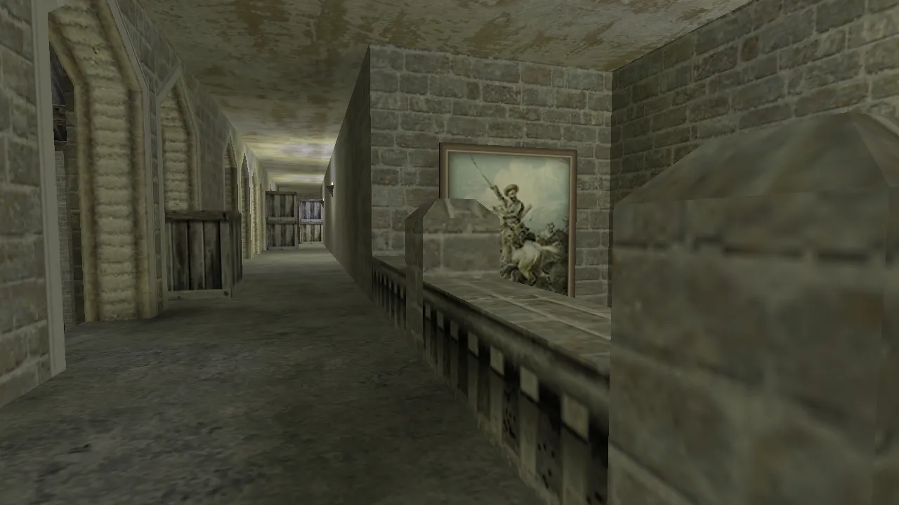 Скриншот  Карта de_ming для CS 1.6 – Тактические возможности и особенности