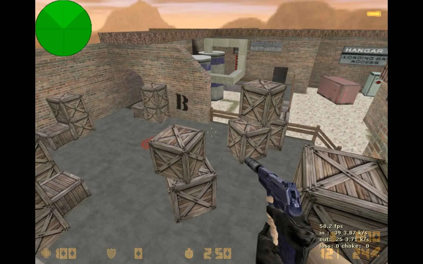 Скриншот  Карта «de_sandbrick» для CS 1.6 - подробное описание и особенности