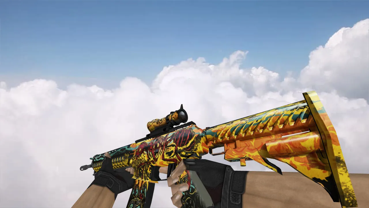 Скриншот Модель «SG 553 «Реактор»» для CS 1.6 - Скачай сейчас