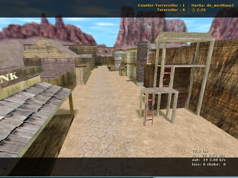 Скриншот  Карта de_westtime2 для CS 1.6: особенности и тактики
